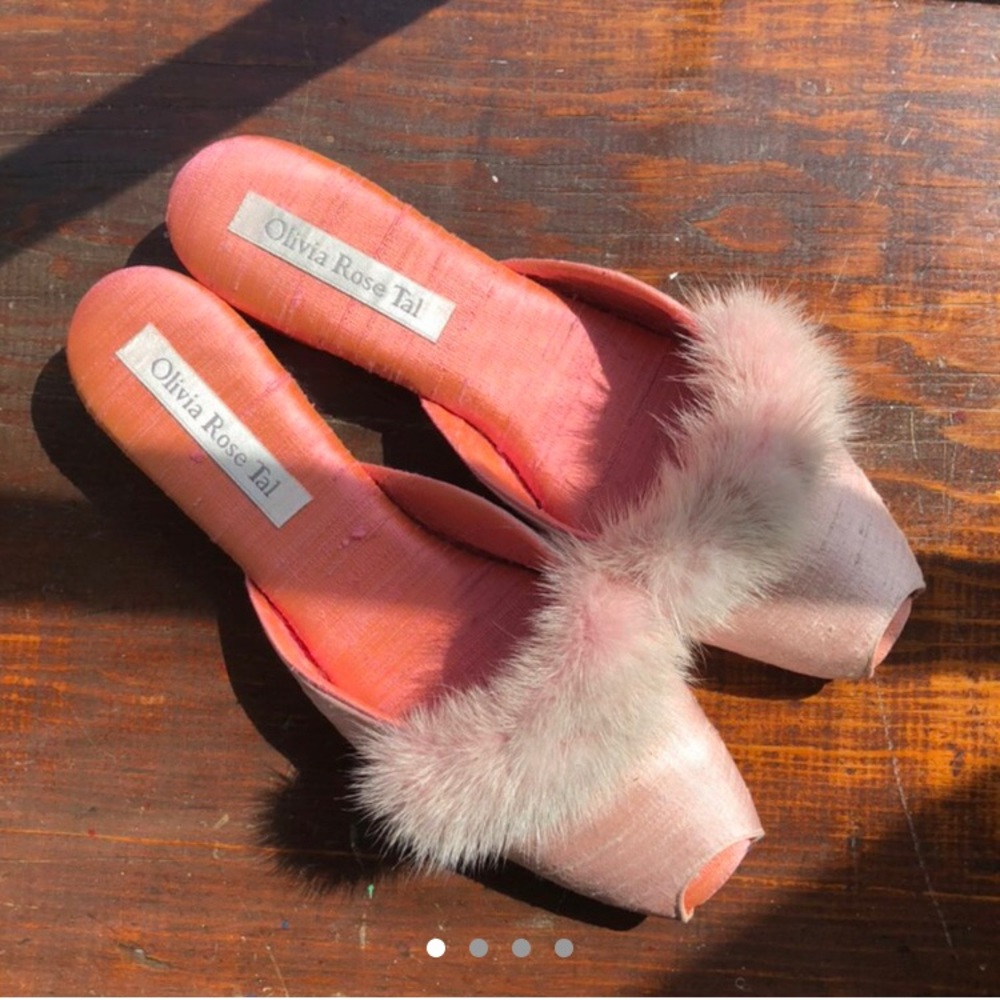 Pink Silk Ballet Slippers • 100% silk